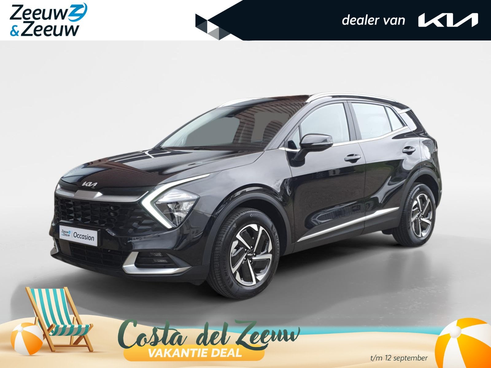 Kia Sportage 1.6T Hybrid DynamicLine | Navigatie | Camera |, Auto's, Kia, Bedrijf, Te koop, Sportage, ABS, Achteruitrijcamera