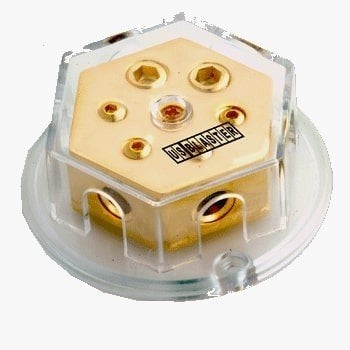 distri.block - 2x0GA in - 4x4GA out, ., Nieuw, Ophalen of Verzenden, .