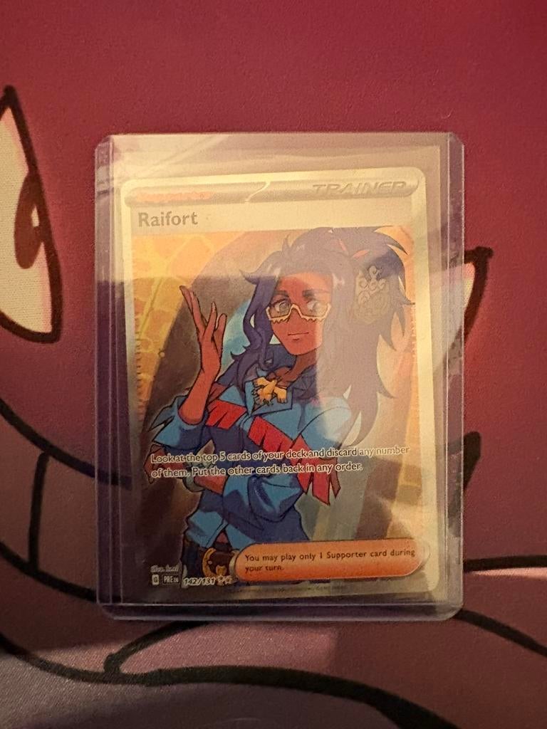 Raifort 142/131 Prismatic evolutions, Ophalen of Verzenden, Zo goed als nieuw