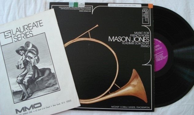 Mason Jones - Vladimir Sokoloff, LP, Gebruikt, Ophalen of Verzenden, Inclusief boekje