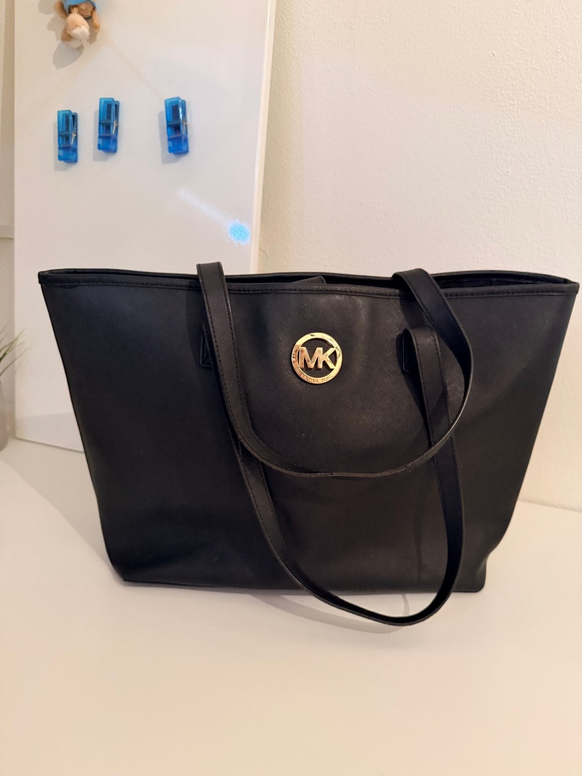 Michael Kors Damestas - Zwart, Sieraden, Tassen en Uiterlijk, Ophalen of Verzenden, Gebruikt, Zwart, Handtas