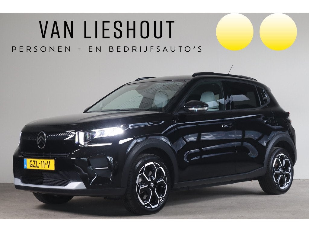 Citroën ë-C3 Max 113pk 44 kWh - NL- Auto! Camera I Apple I, Auto's, Gebruikt, 322 km, Leder en Stof, 21 min