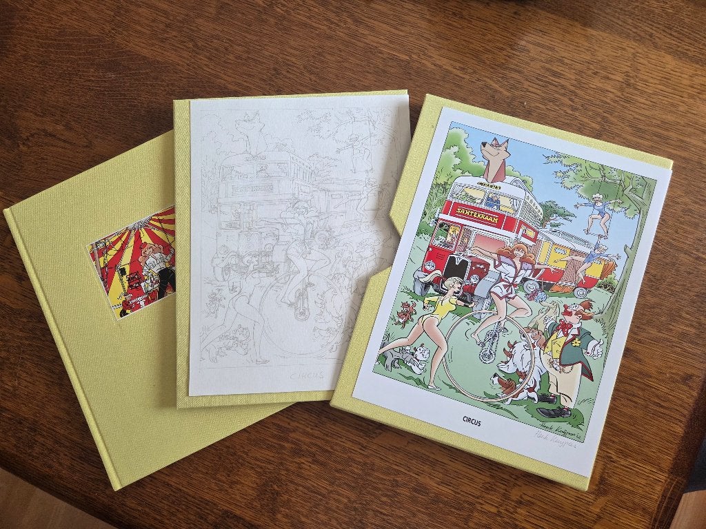 Circus Santekraam - Serie d'Ami/Collector's Edition - Franka, Eén stripboek, Ophalen of Verzenden, Zo goed als nieuw, Henk Kuijpers