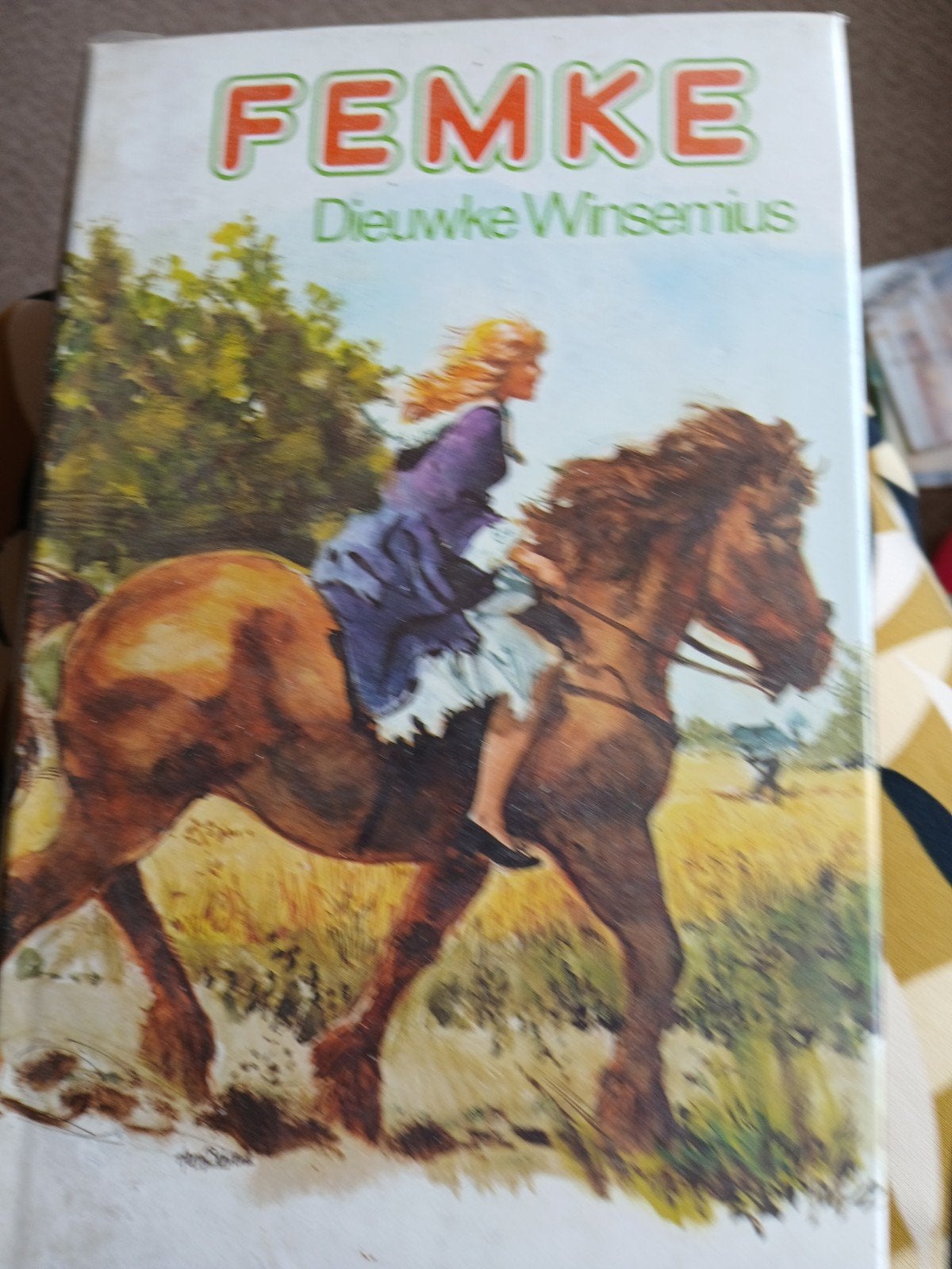 Dieuwke Winsemius.  Femke, Boeken, Ophalen, Gelezen