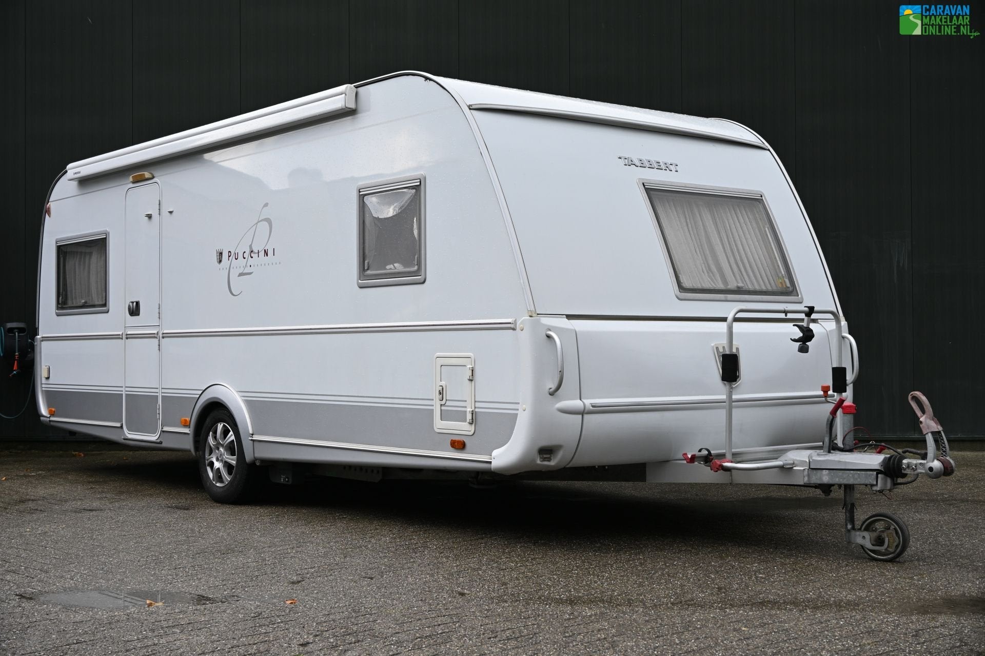 Tabbert Puccini 560 TD Mover Airco Cass. Luifel Fietsendrag, Caravans en Kamperen, Rondzit, Tabbert, Bedrijf, 6 tot 7 meter
