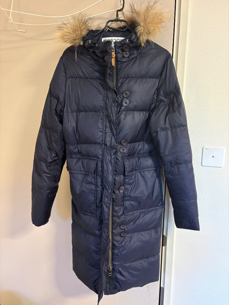 Moscow dames winterjas maat M, Kleding | Dames, Blauw, Moscow, Gedragen, Ophalen
