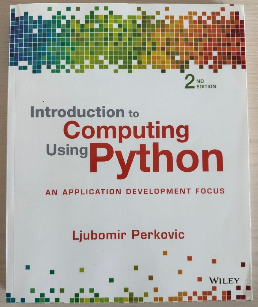 Introduction to Computing Using Python 2nd Edition, Boeken, Studieboeken en Cursussen, Zo goed als nieuw, Niet van toepassing