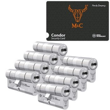 M&C Condor 8x gelijksluitend SKG***, Niet ingevuld, Niet ingevuld, Niet ingevuld