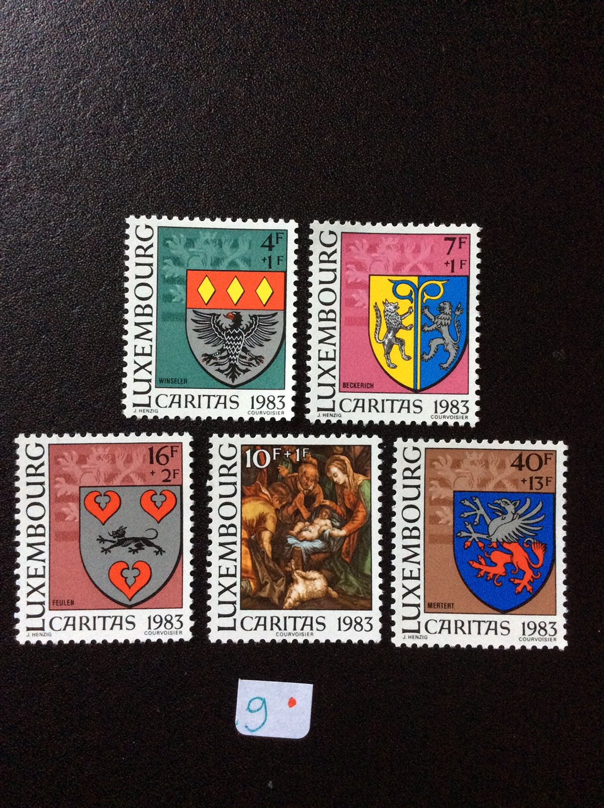 Luxemburg postzegels 1983 pfr Mi 1086/0, Ophalen of Verzenden, Luxemburg, Postfris