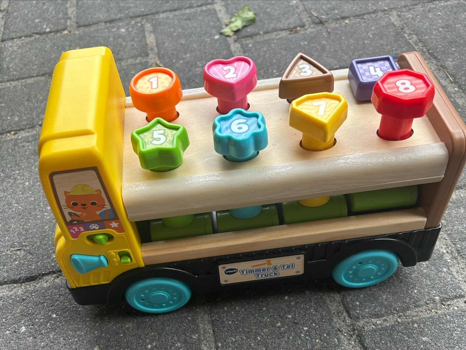 VTech Timmer & Tel Truck (zonder hamer), Ophalen of Verzenden, Zo goed als nieuw, Auto, Met licht