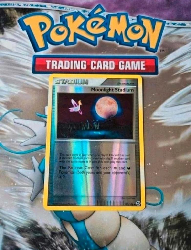 Moonlight Stadium 100/106 Diamond&Pearl Great Encounters, Ophalen of Verzenden, Zo goed als nieuw, Losse kaart, Foil