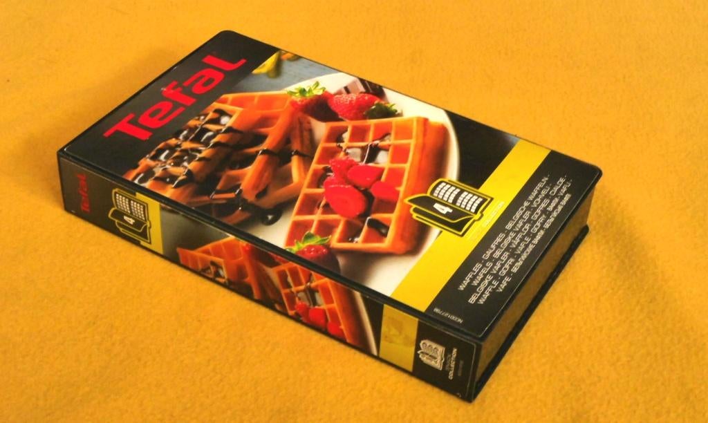 Tefal Snack Collection Wafelijzer platen (4), Witgoed en Apparatuur, Ophalen of Verzenden, Uitneembare platen, Zo goed als nieuw