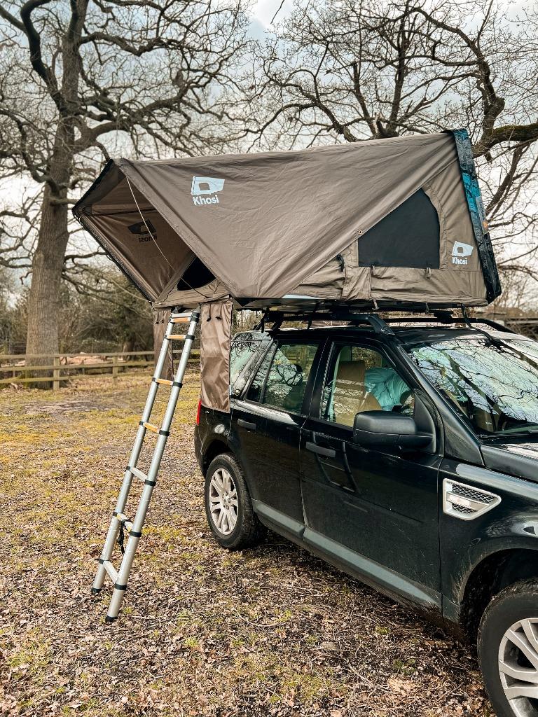 Daktent Hardshell 2-persoons Khosi ABS 150 Met Luifel NIEUW, Ophalen, Nieuw, Tot en met 2