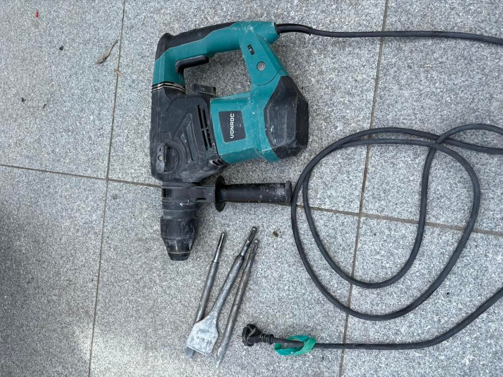 Te huur sds boor en hak hamer, Ophalen, Zo goed als nieuw, Boor- en/of Breekhamer