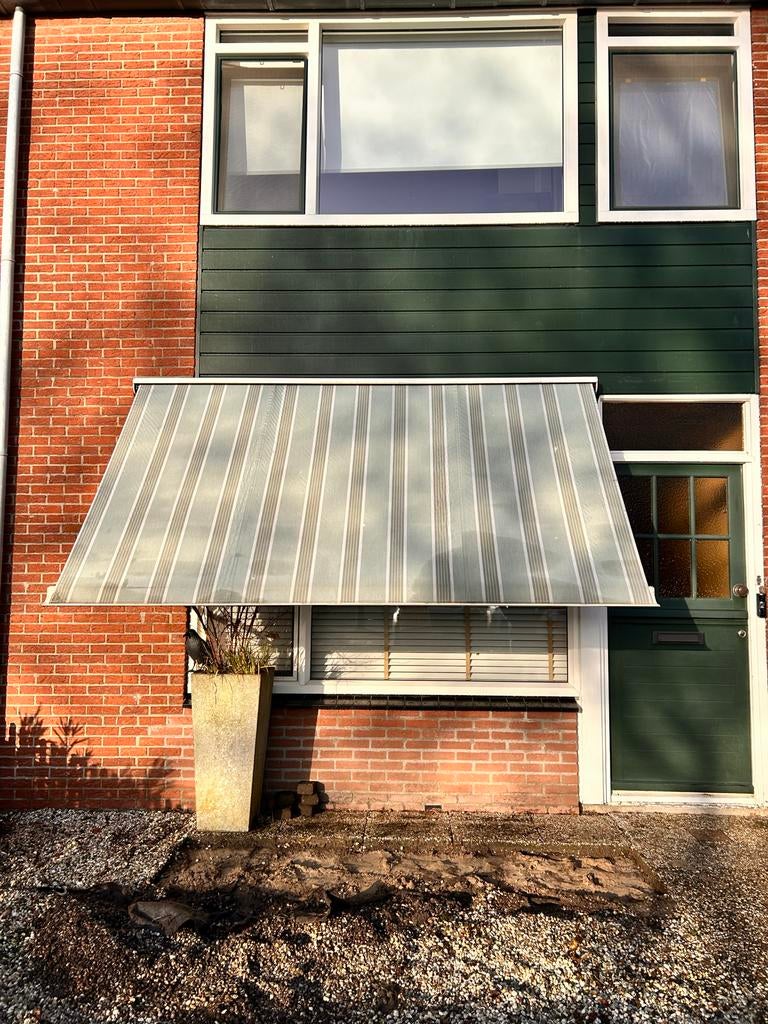 Elektrisch Zonnescherm in zeer goede staat, Tuin en Terras, Ophalen, Gebruikt, Elektrisch, 150 tot 300 cm