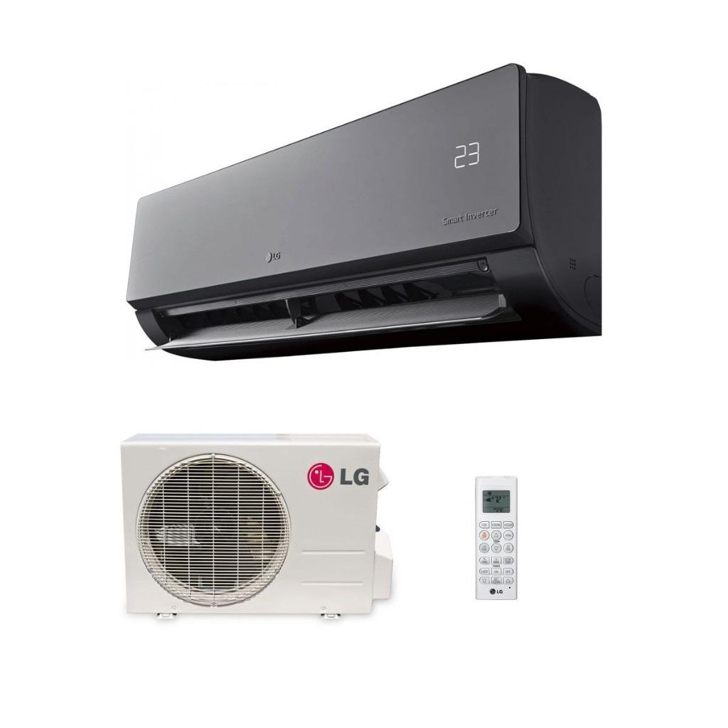 airco / LG AC09BK 2.5kW/9000BTU  ARTCOOL Black + WIFI, Witgoed en Apparatuur, Airco's, Ophalen of Verzenden, Nieuw, Wandairco