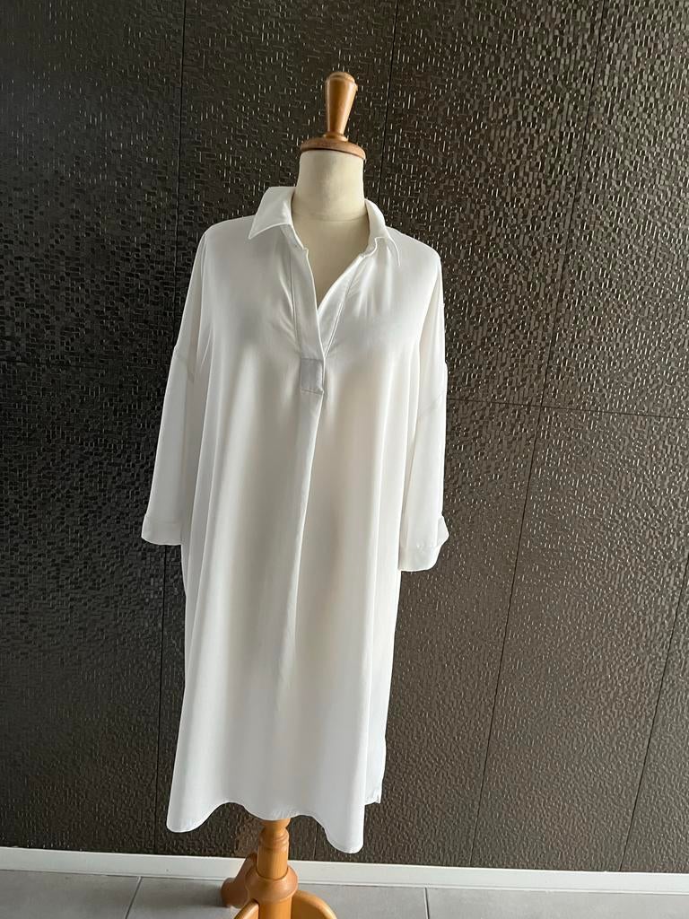 Witte Mango blouse - Maat XL, Ophalen of Verzenden, Zo goed als nieuw, Maat 46/48 (XL) of groter, Wit