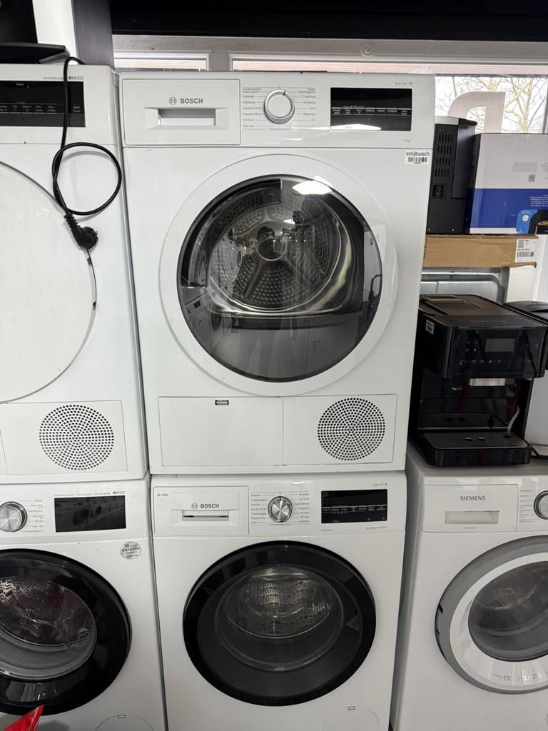 Bosch setje wasmschien consensdroger seria 6 A+++ idos, Witgoed en Apparatuur, Wasmachines, 1200 tot 1600 toeren, Minder dan 85 cm