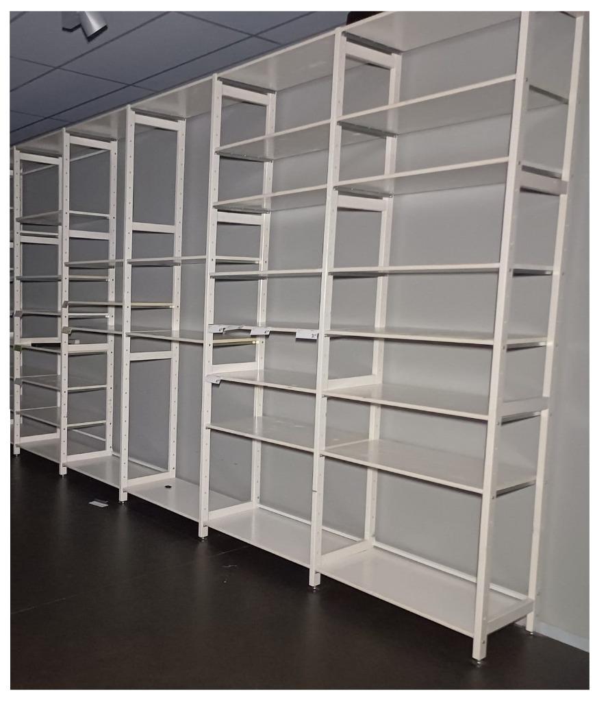 Degelijke Massief Houten Stellingen. Goedkoopste !, Ophalen, Zo goed als nieuw