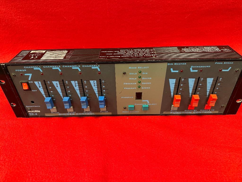 Eurolite DX4 Lichtsturing, Muziek en Instrumenten, Licht en Laser, 2741GC, Waddinxveen, Geluidgestuurd, Zo goed als nieuw, Eurolite