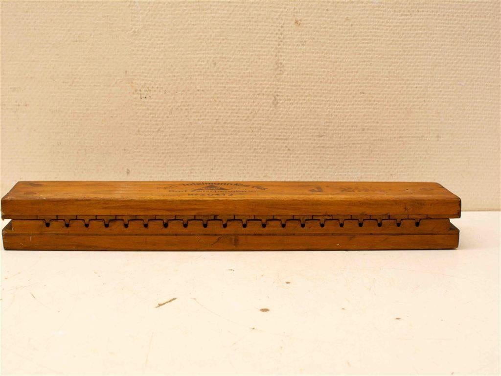 Sigarenpers van hout 37681, Ophalen of Verzenden, Gebruikt, Sigarenbandjes