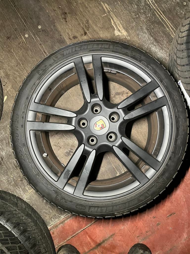 Porsche Panamera winterset, Ophalen, Gebruikt, Banden en Velgen, Winterbanden