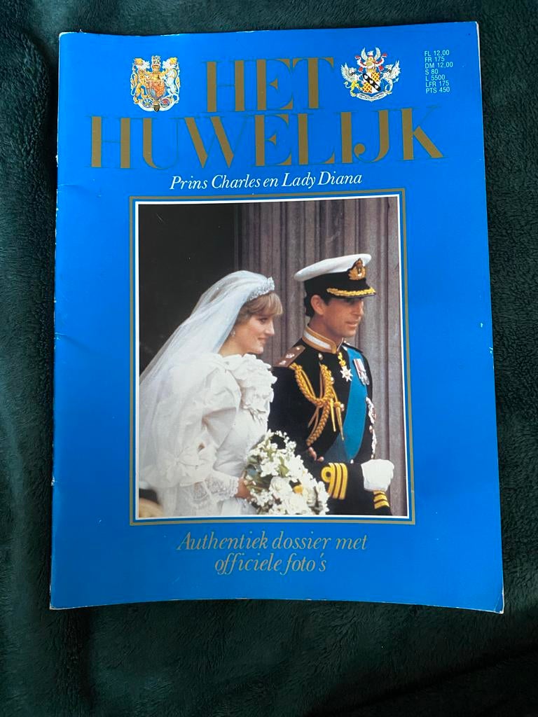 Huwelijk Prins Charles en Lady Diana tijdschrift, Verzamelen, Ophalen of Verzenden, Zo goed als nieuw