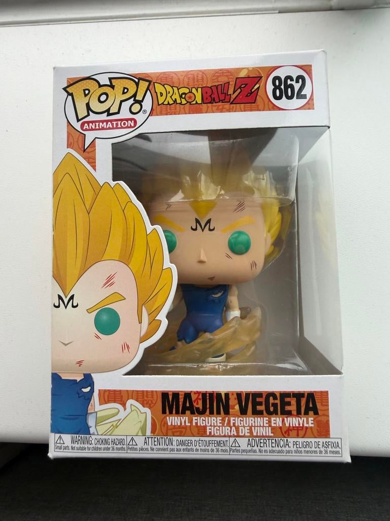 Funko Pop! Dragon Ball Z - Majin Vegeta #862, Ophalen of Verzenden, Zo goed als nieuw