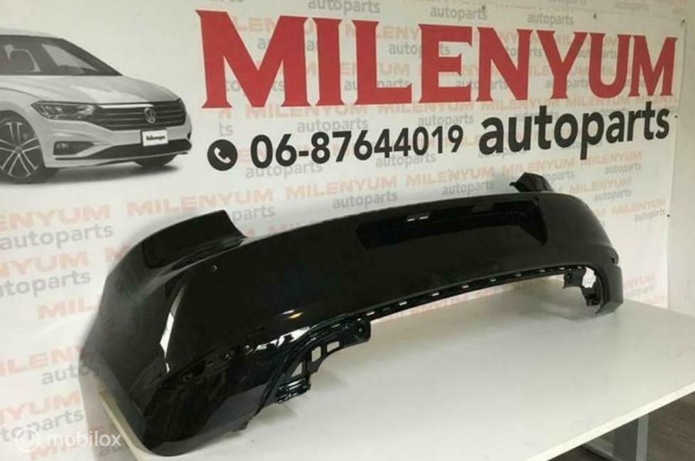 VOLKSWAGEN GOLF 6 ACHTERBUMPER 4X PDC (2008-2012) LC9X, Ophalen of Verzenden, Nieuw, Achter, Bumper