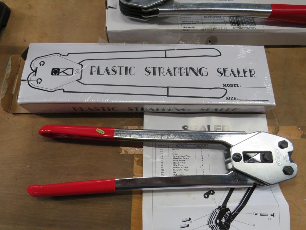 Sluitapparaat Voor Omsnoeringsset Voor Pp kunststofbanden, Zegeltang.com, Nieuw, Zandhaarweg, Ophalen of Verzenden