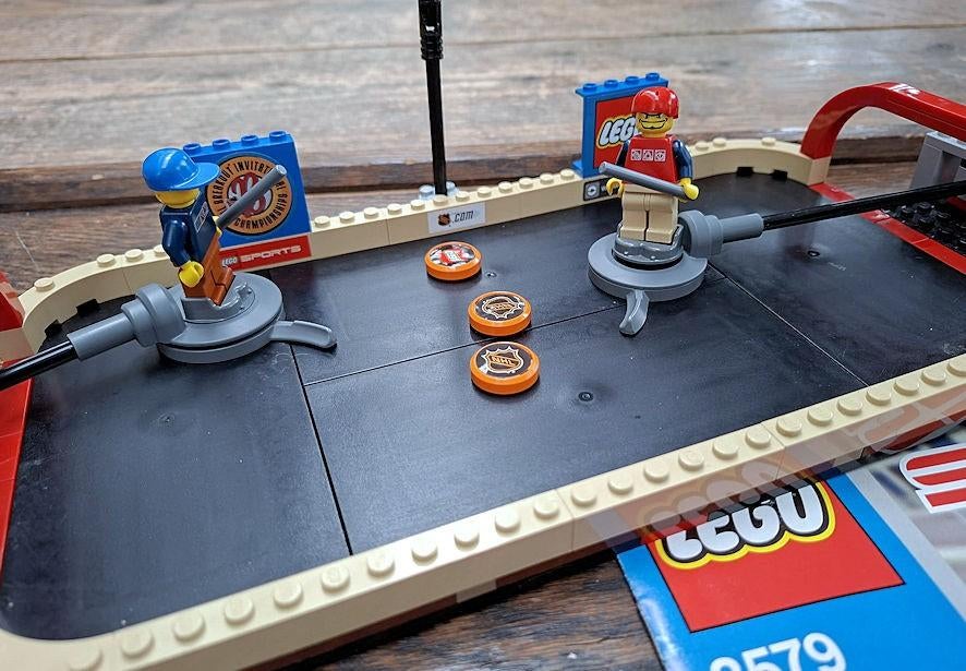 Lego Sports NHL Straathockey - 3579 met boekje, Kinderen en Baby's, Speelgoed | Duplo en Lego, Zo goed als nieuw, Lego, Complete set