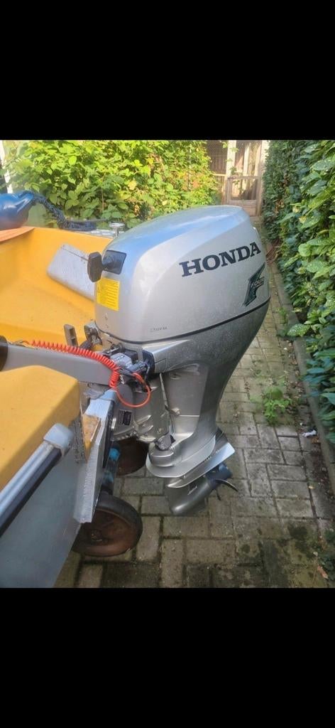 Honda buitenboord motor kortstaart 20 pk, Ophalen, Zo goed als nieuw, Benzine, 10 tot 30 pk
