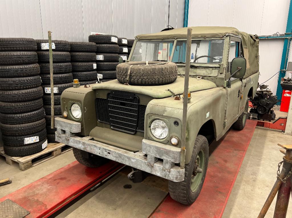 Land Rover 109 - 1980 Diesel Softtop LH, Auto's, Land Rover, Zwart, Particulier, 4x4, SUV of Terreinwagen