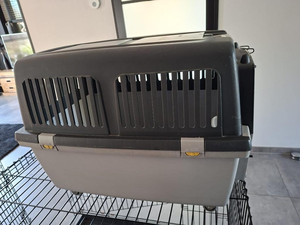 Stefanplast Gulliver Kunststof Reismand / Transportbox grijs, Ophalen, Gebruikt