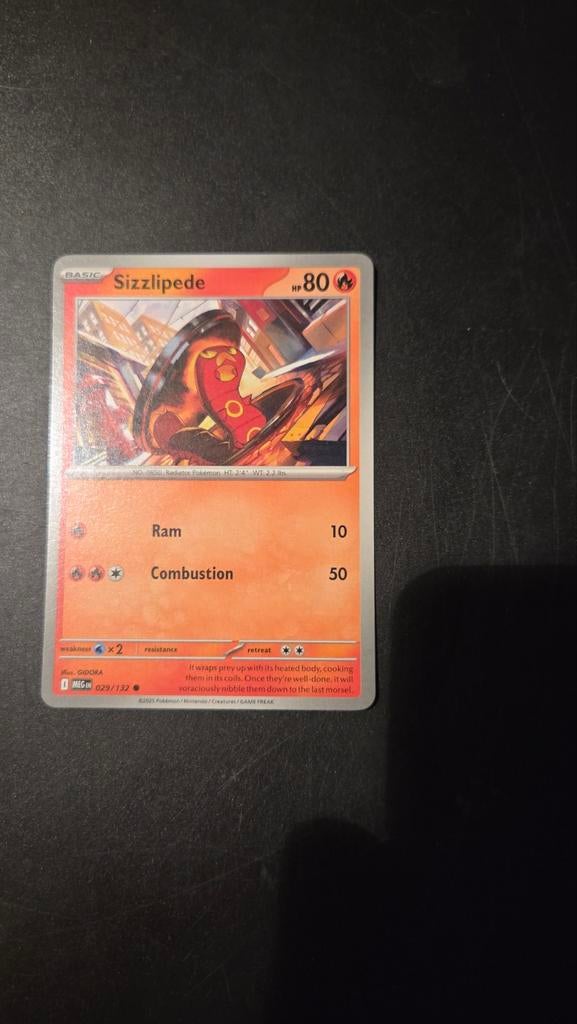 Pokemon Sizzlipede 029/132 - Mega Evolution NM, Verzenden, Zo goed als nieuw, Losse kaart