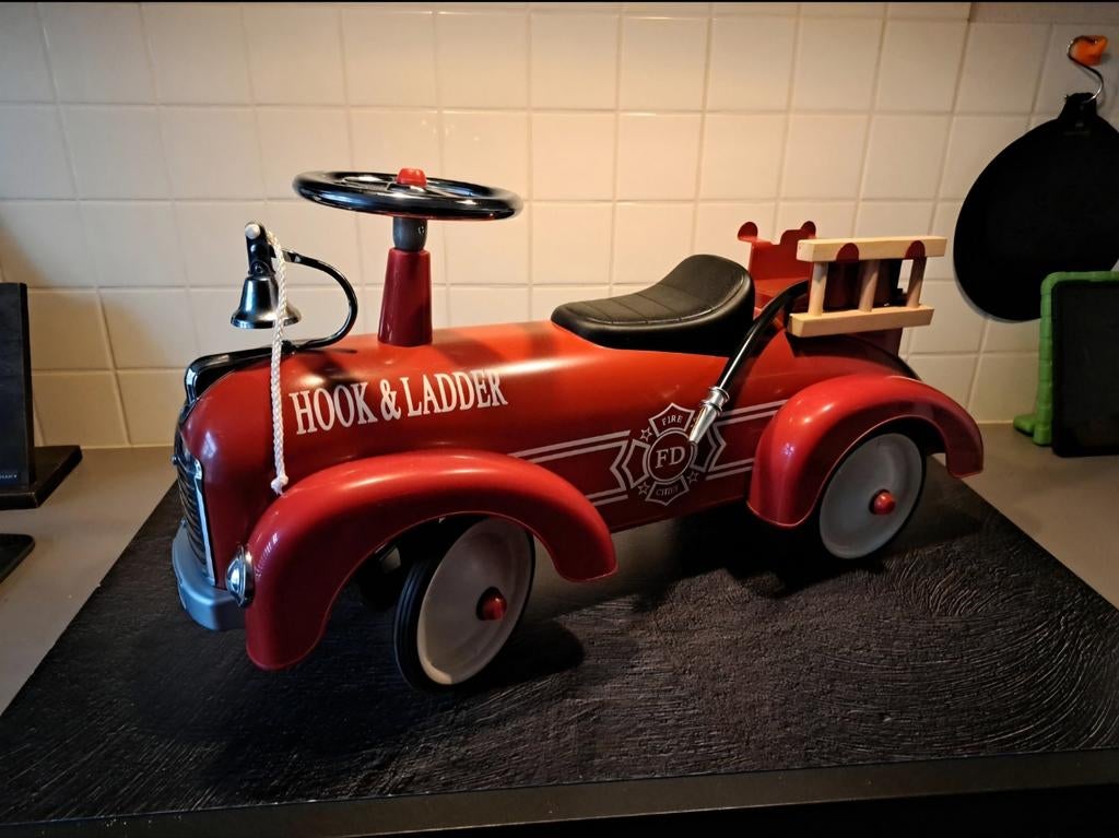 Retro loopauto brandweer, Ophalen of Verzenden, Zo goed als nieuw, Overige merken