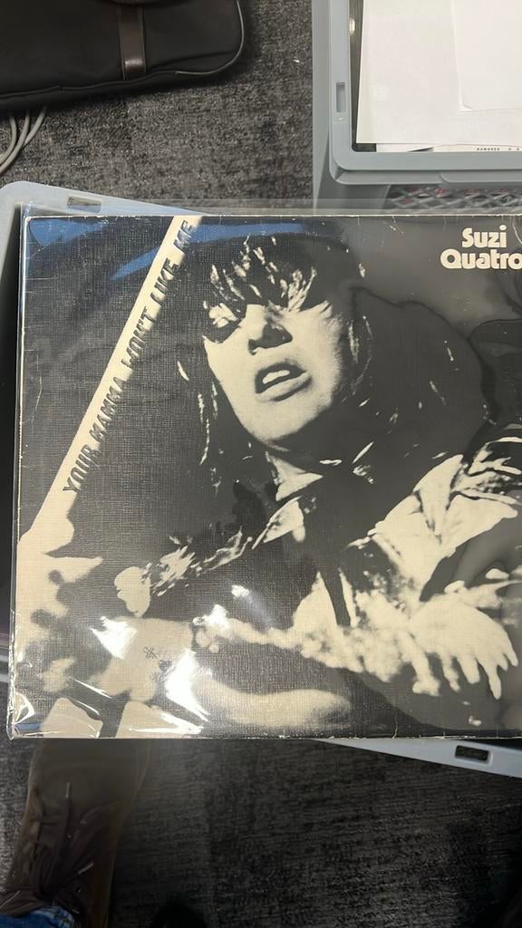 Suzi Quatro - Your Mamma Won't Like Me LP, Cd's en Dvd's, Vinyl | Rock, Ophalen of Verzenden, Gebruikt, 12 inch, Rock-'n-Roll