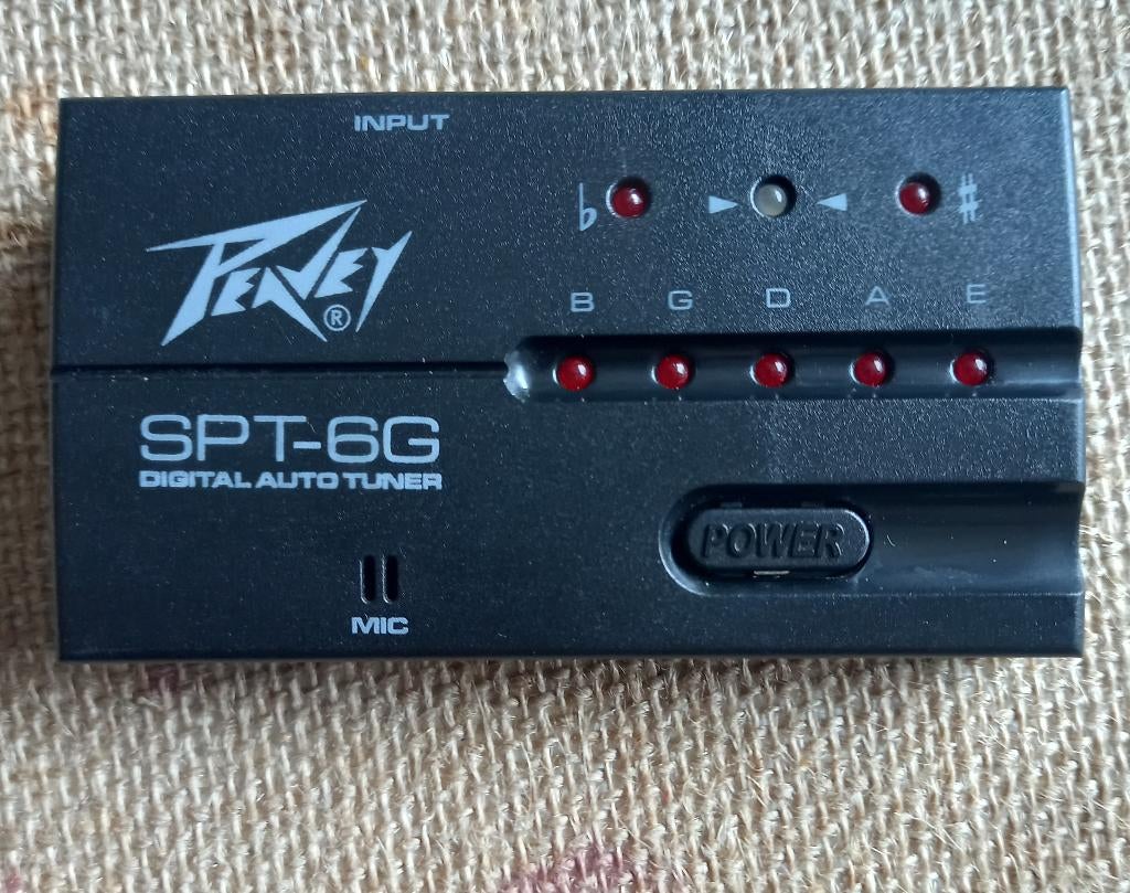 Peavey SPT-6G digital auto tuner stem apparaatje, Ophalen of Verzenden, Zo goed als nieuw, Elektrische basgitaar