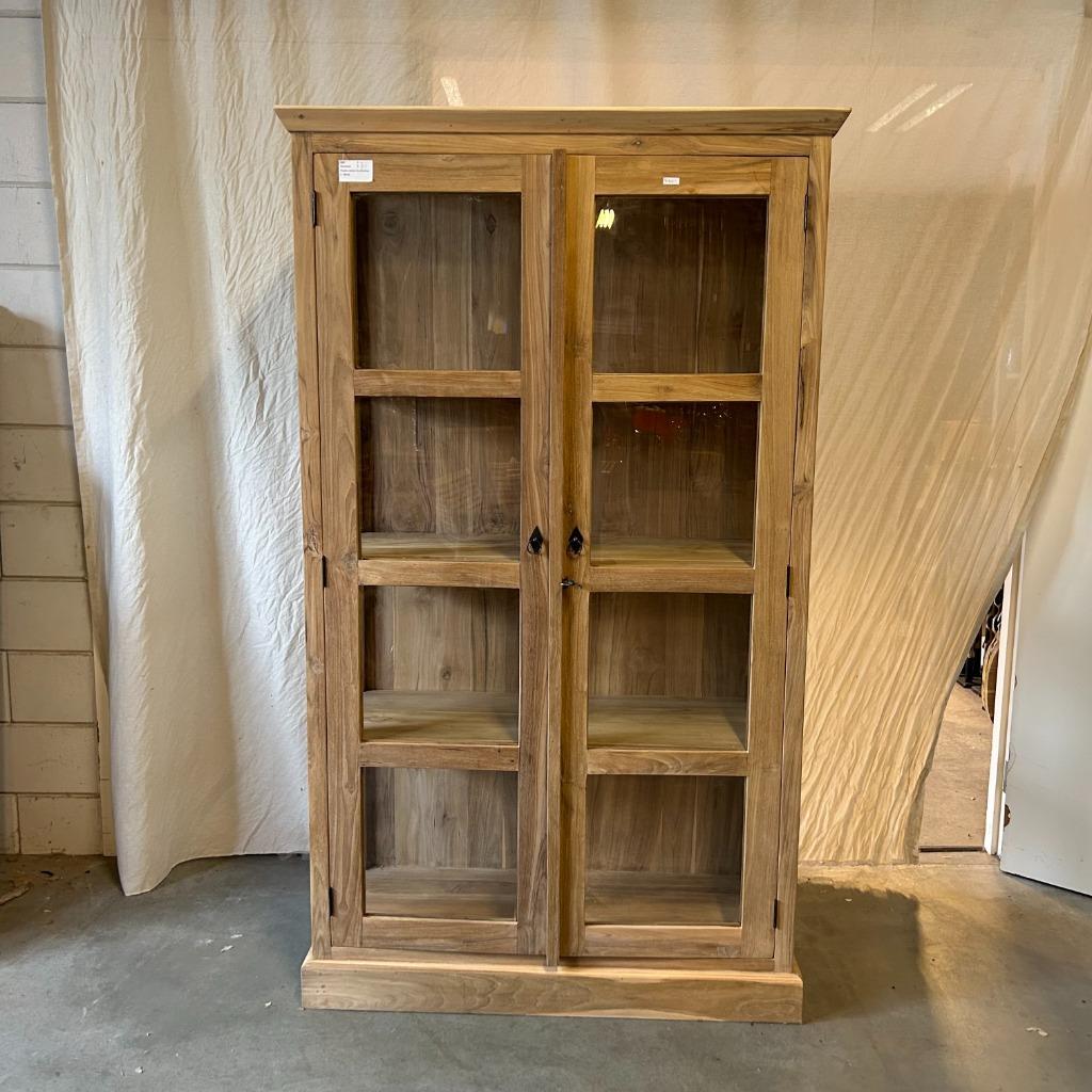 vitrinekast teak - alles op voorraad en Gratis bezorgd, Www.ttmwonen.nl, Glas, Www.ttmwonen.nl, Nieuw