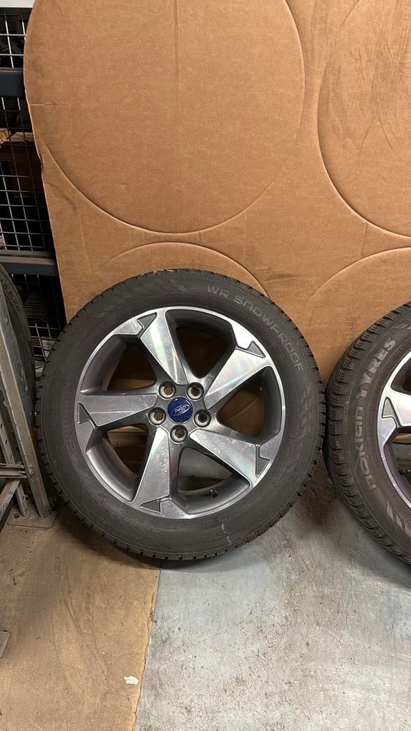 17 Inch Origineel Ford Focus Winterset, Ophalen, Banden en Velgen, 17 inch, Winterbanden