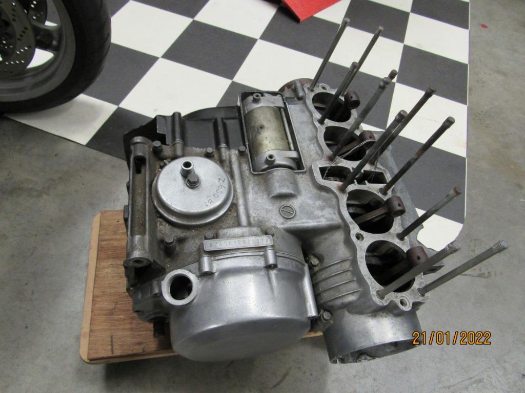 Onderblok Z650 - Z 650 Classic '77> startmotor carter krukas, Gebruikt, Kawasaki, Ophalen of Verzenden