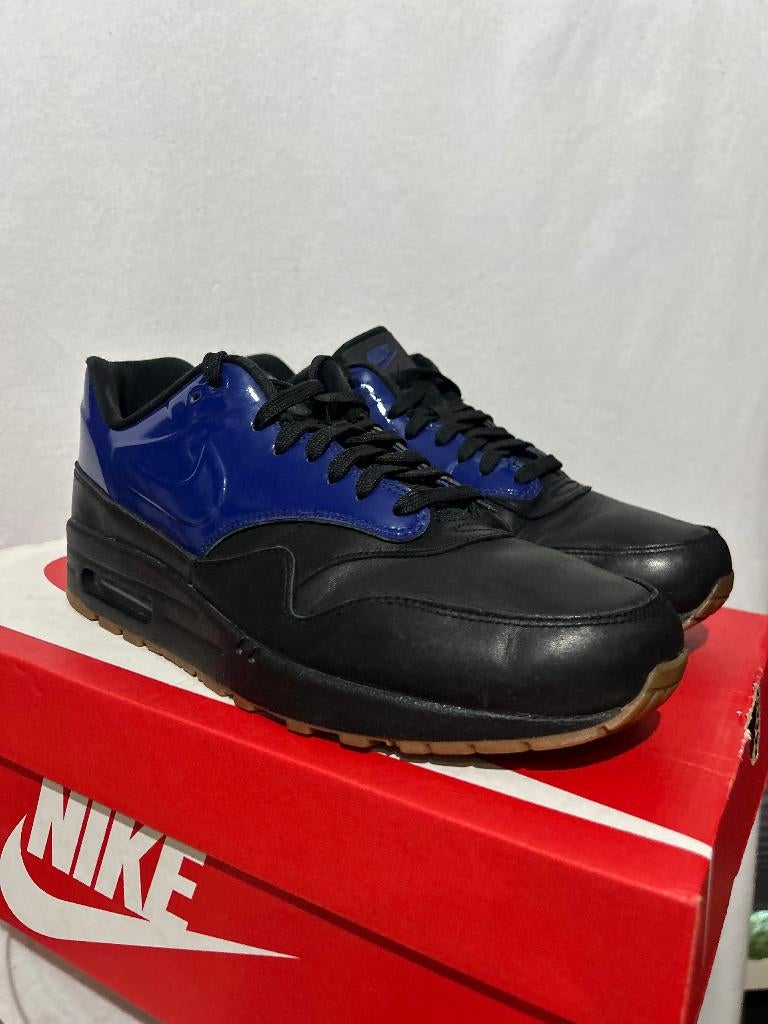 ALS NIEUW! Maat 44 - Nike Air Max 1 VT Royal Blue, Overige kleuren, Verzenden, Nike, Nike