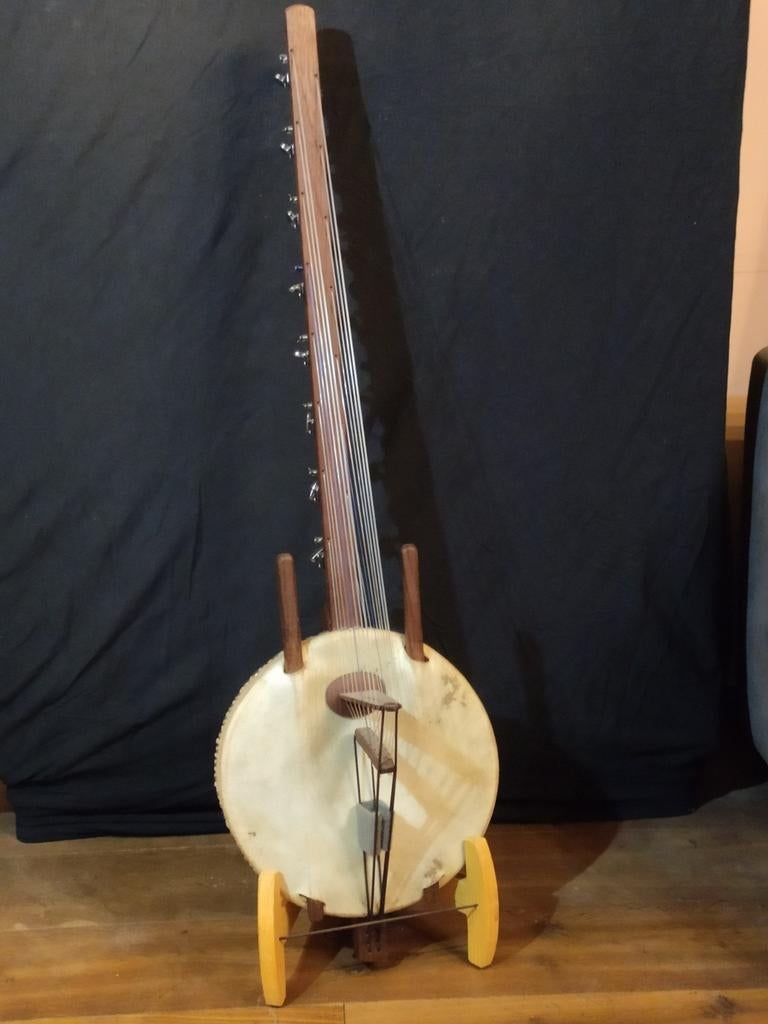 Prachtige Ngoni, 16 snaren, Muziek en Instrumenten, Snaarinstrumenten | Banjo's, Ophalen of Verzenden