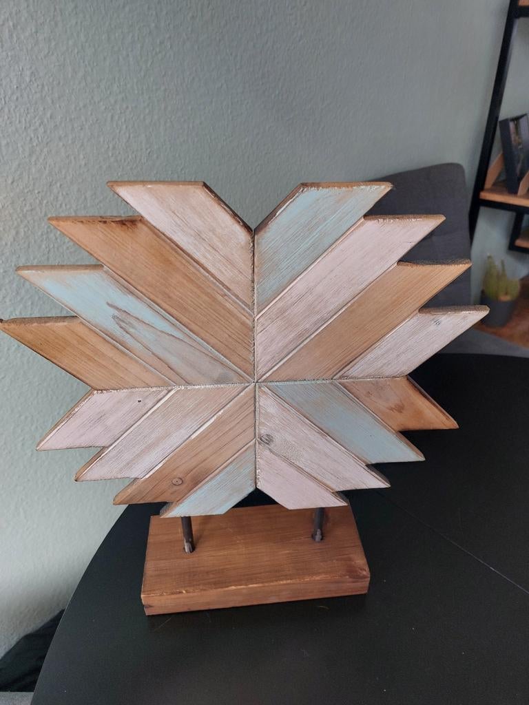 Houten decoratie, Ophalen of Verzenden, Zo goed als nieuw