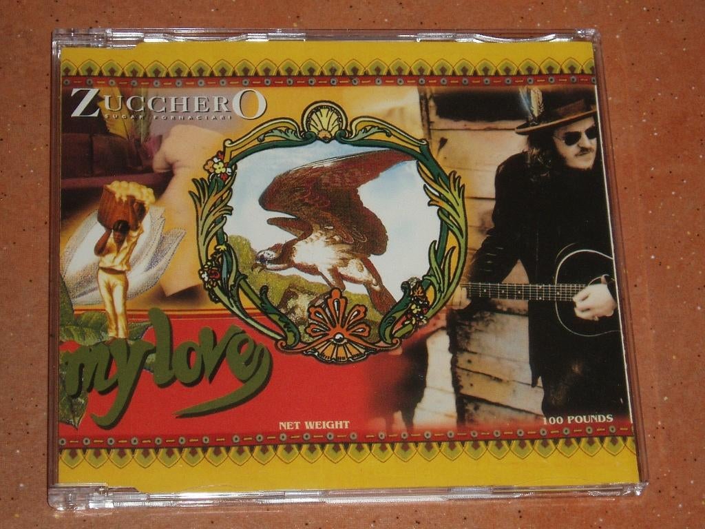 cd single Zucchero - My love / Il volo / Voodoo voodoo, 6 singles of meer, Verzenden, Gebruikt, Pop