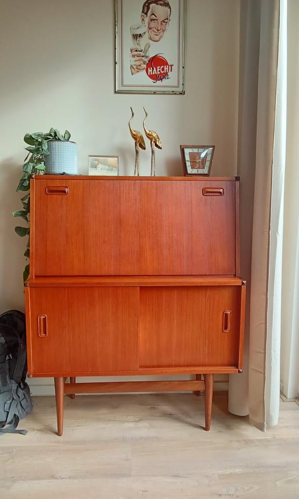 Prachtig wandmeubel/ secretair, Ophalen