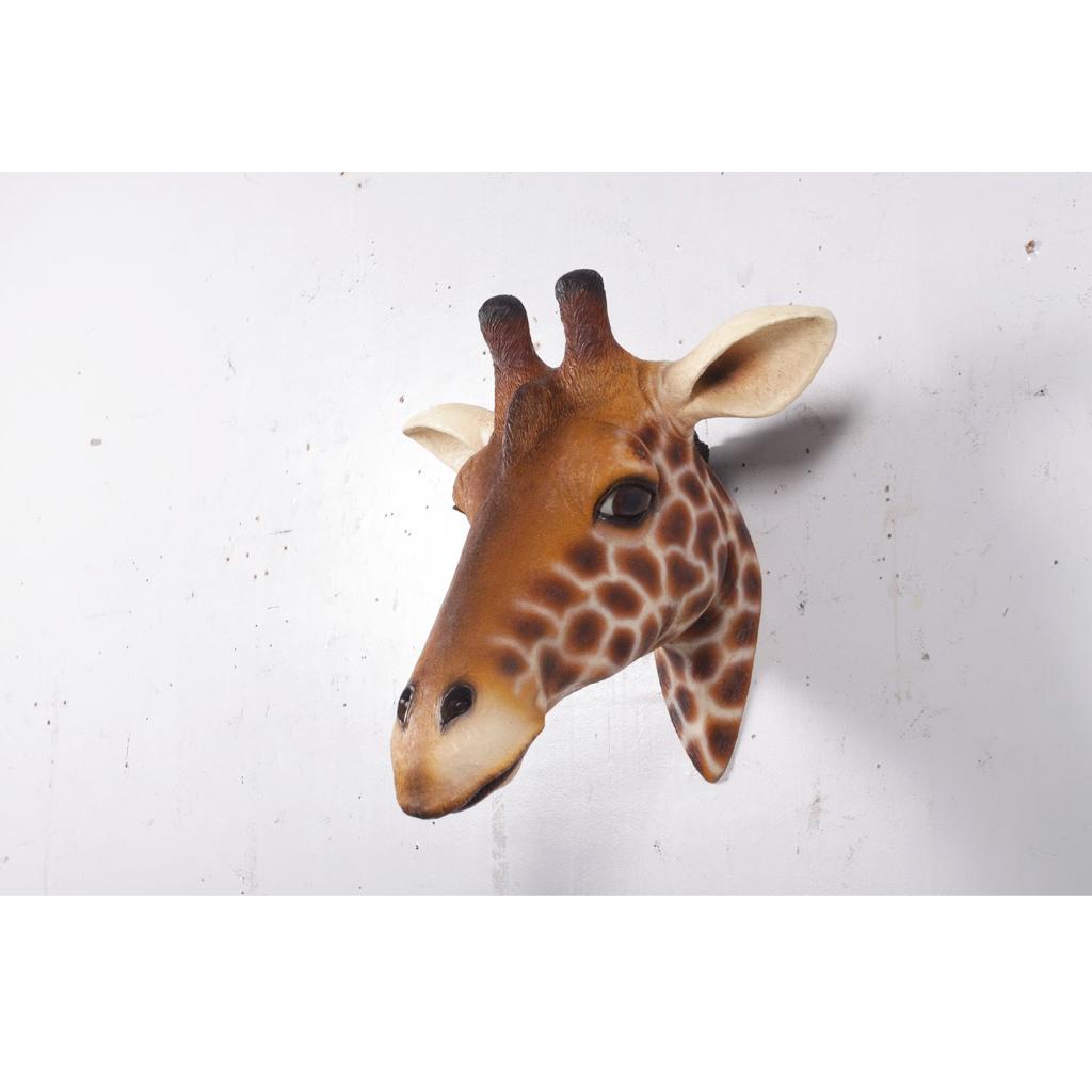 Giraf hoofd 165 cm - giraffen beeld, Verzamelen, Dierenverzamelingen, Ophalen, Nieuw, Overige typen