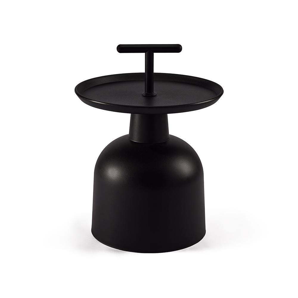 Bijzettafel Torque voor binnen en buiten, 45 tot 60 cm, Rond, Nieuw, Ophalen of Verzenden