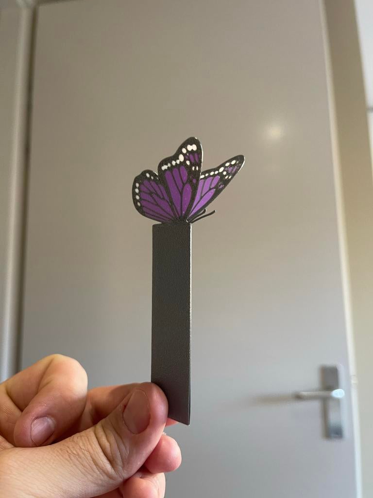 Vlinder boekenlegger 3D, Verzenden, Nieuw, Overige onderwerpen