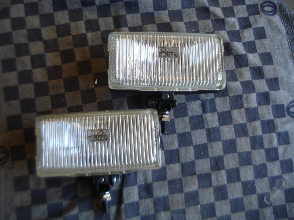 Oldtimer 2 Bosch witte mistlampen type LE1713C., Ophalen of Verzenden, Gebruikt